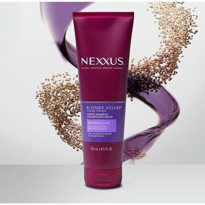 Nexxus Blonde Assure Purple Shampoo, For Blonde Hair Color Care Shampoo